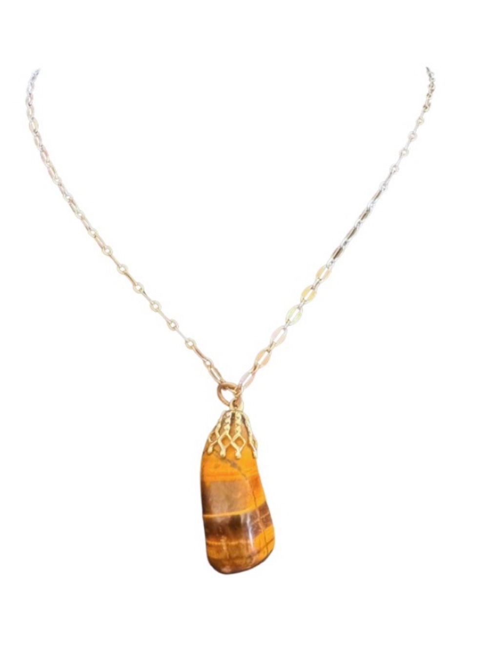 Vintage Tiger Eye Pendant